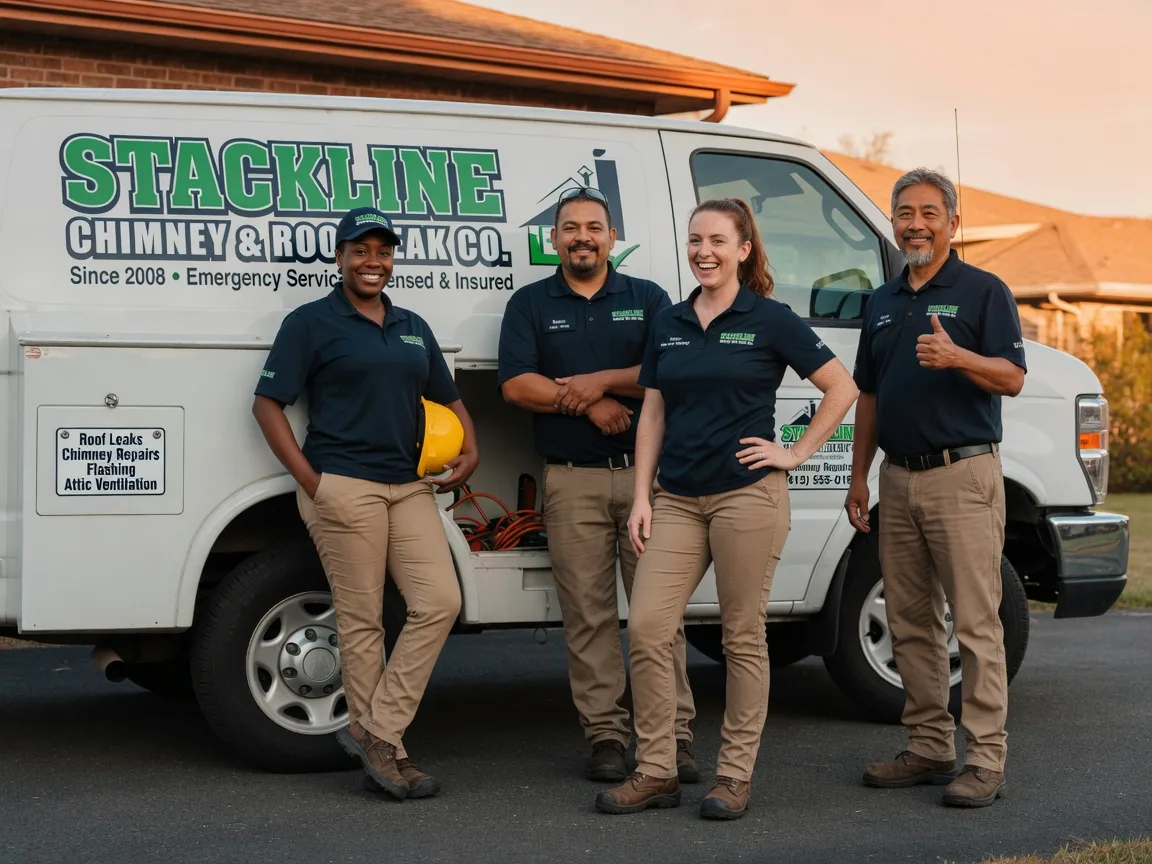 Chimney flashing repair company in Oostburg, WI